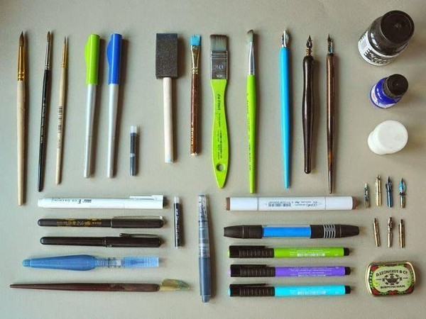 Мастер-класс «Скетчинг и каллиграфия»