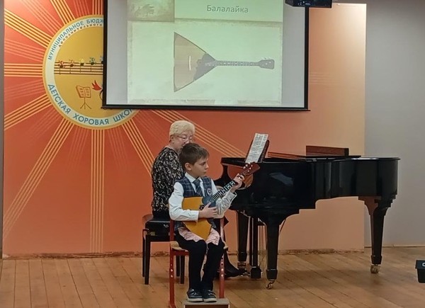 Отчетный концерт народного отдела