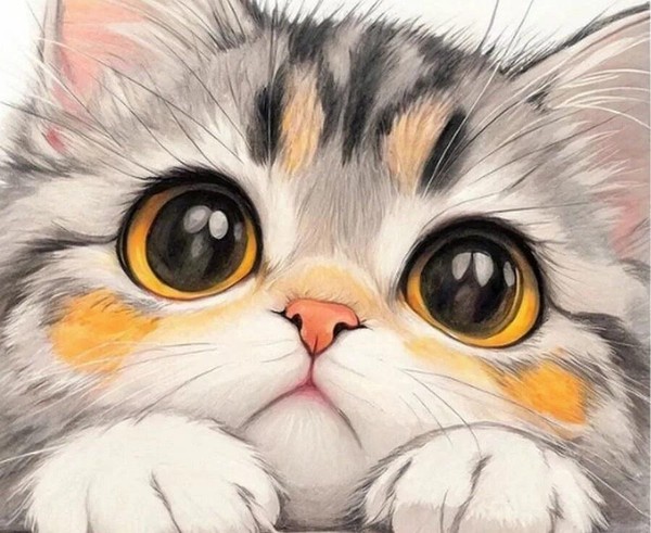 Мастер-класс «Открытка «Мартовский котик»