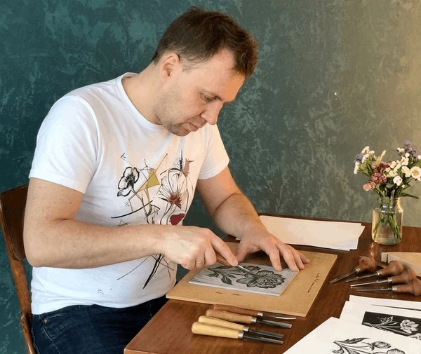 Арт-ужин с художником Алексом Коттом в галерее современного искусства КЦ «Октябрь»