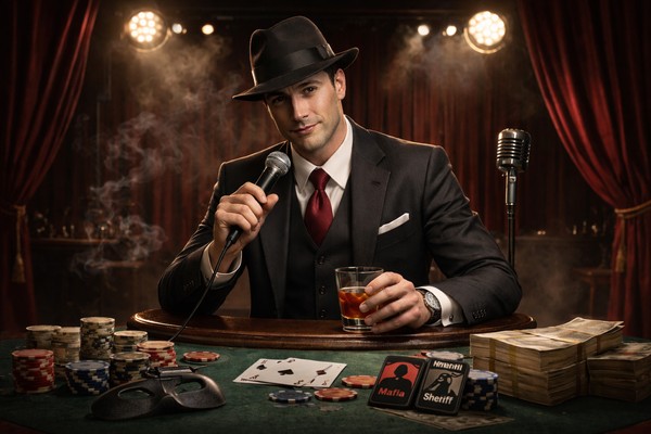 Мафия. Ведущий стендап-комик