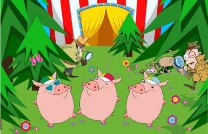 Трое в лесу: новые приключения