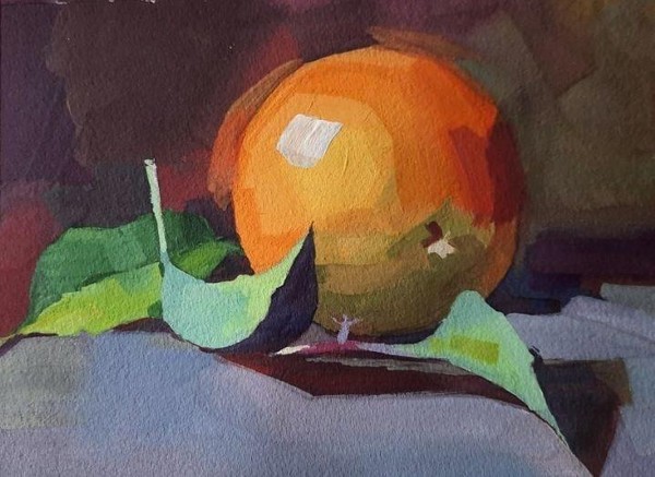 Музейное занятие «От простого к сложному. Этюд с апельсином»