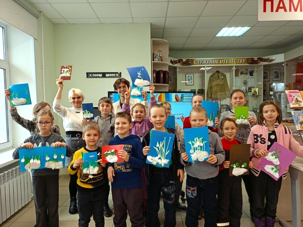 Познавательный мастер-класс «Подснежники»