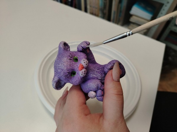 Мастер-класс «Роспись объёмных гипсовых статуэток»