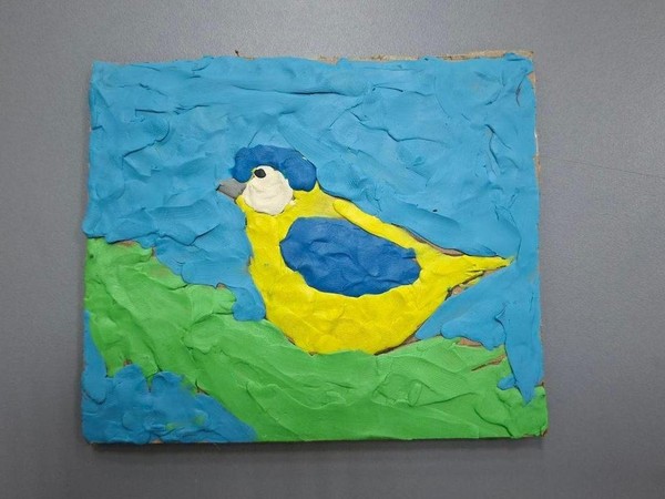 Виртуальная выставка «Рельеф: птички»