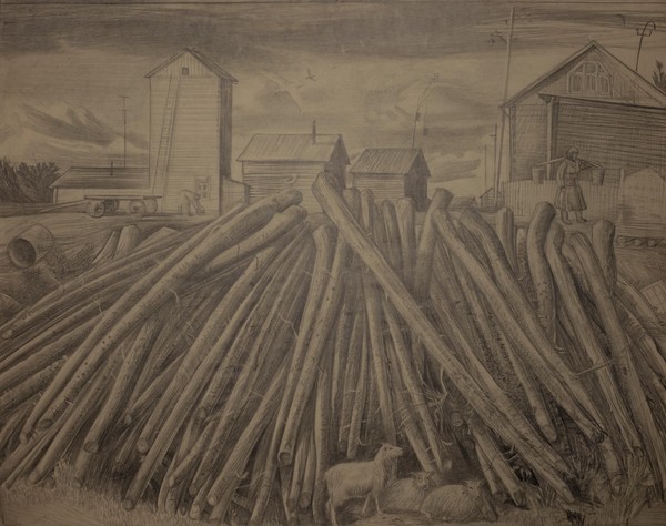 Выставка «Родные деревенские просторы»