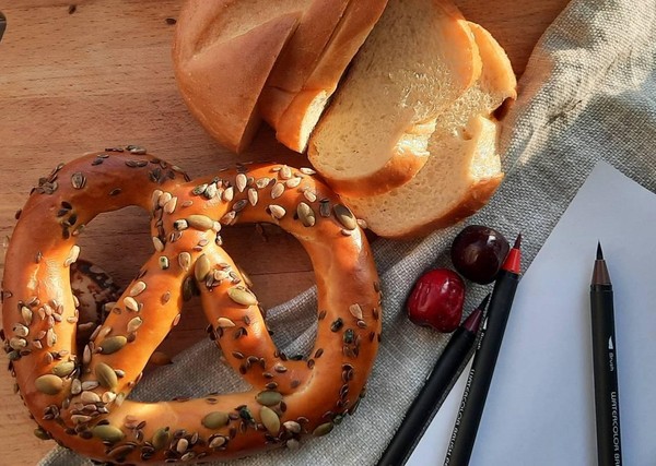 Мастер-класс «Акварельный рисунок хлеба»