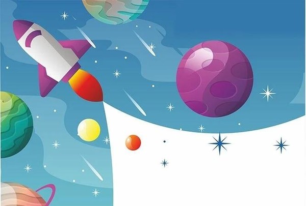 Городской конкурс рисунка «Этот загадочный космос»