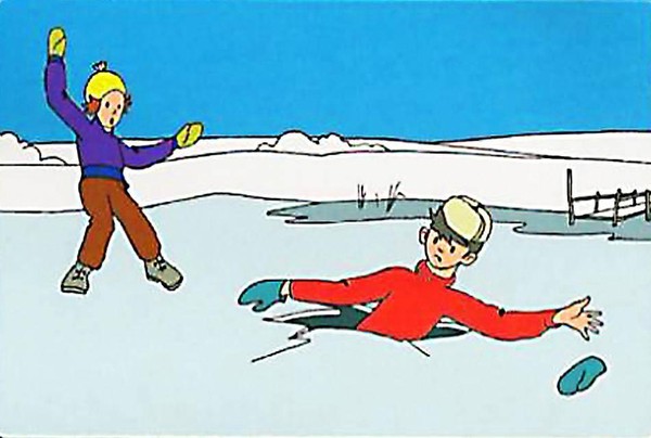 «Чтобы не попасть в беду, не ходи весной по льду»