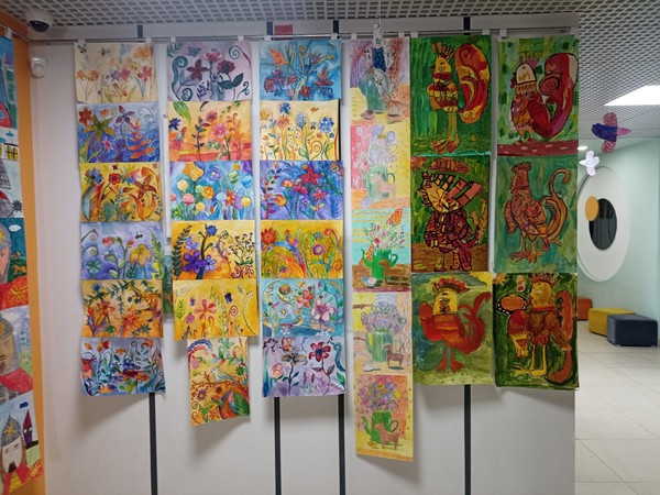 Цветочное поле