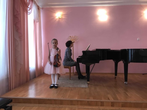 Концерт класса скрипки Кристины Леонидовны Сайкиной