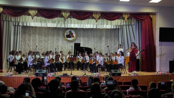 Отчётный концерт народного отделения «Музыка для вас»