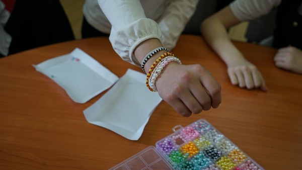 Мастер–класс «Плетение браслета»