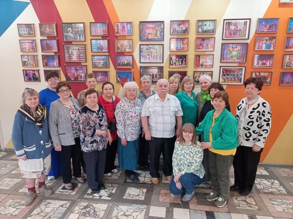 Встреча в клубе ветеранов «Волшебный край! Отчей отрада!»