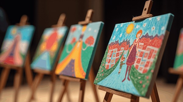 Выставка детских рисунков «Мы единое целое»