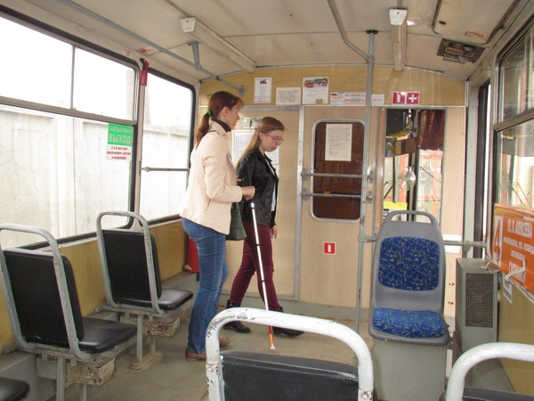 «Школа ориентирования», мероприятие для волонтеров по сопровождению слепых