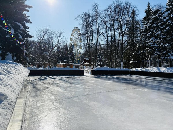 Ледовый каток завершил работу в Центральном парке культуры и отдыха