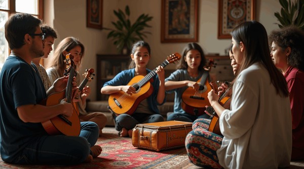 Мастер-класс по игре на дечиг-пондаре «Основы и техника игры»