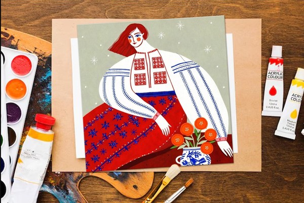 Интерактивное занятие «Живопись акрилом. Красавица»