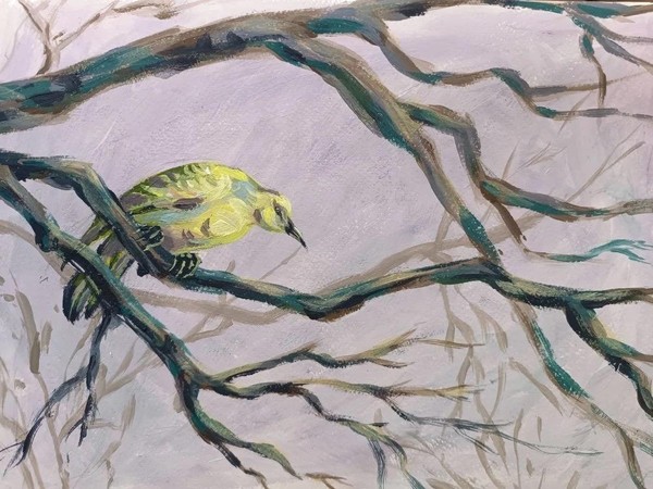 Мастер-класс «Иволга в ветвях деревьев»