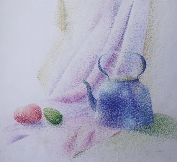 Мастер-класс «Акварельный натюрморт. Пуантель»