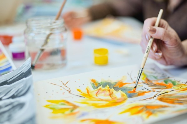 Мастер-класс «Поток цвета. Интуитивное рисование»