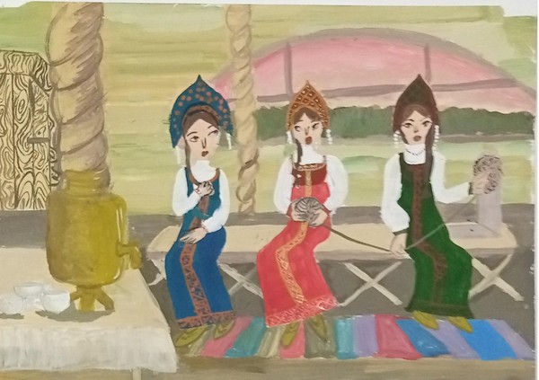 «И сказок пушкинских страницы...»