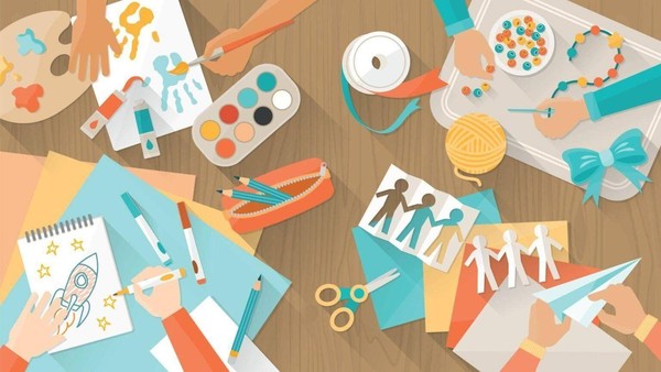 Инсталляция «Арт-лаборатория: эксперименты в мире ДПИ