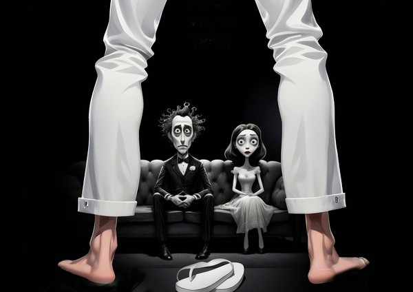 «Мужчина в шлёпках»