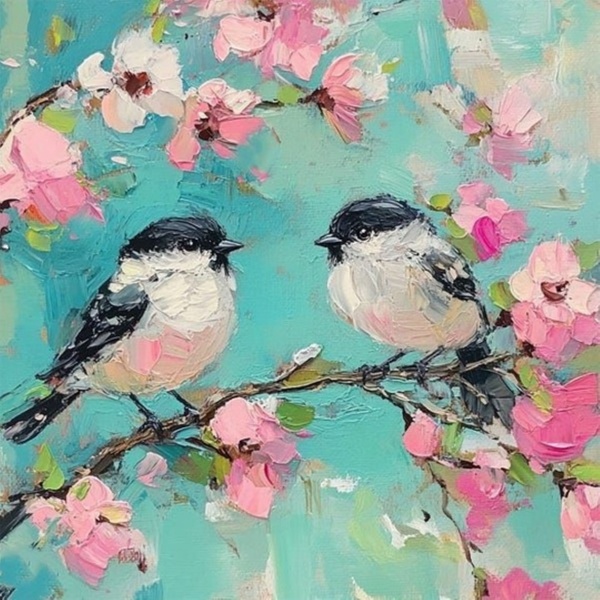 20.03 в 18.30 Мастер-класс "Весна", масло.