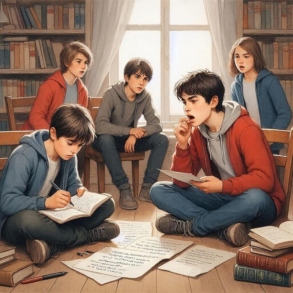 Поэтический эксперимент «На одной планете.»