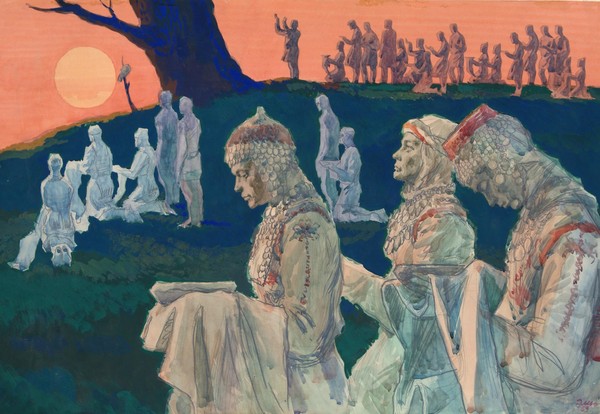 Выставка «Древо творчества Элли Юрьева»