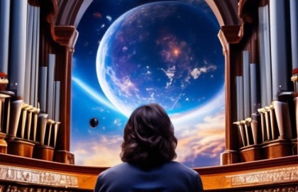 Саундтреки на органе при свечах. В Готическом Соборе