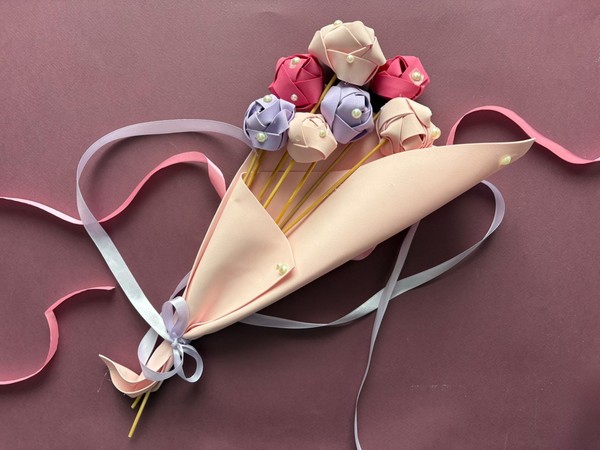 Мастер-класс по созданию букета «Лепестки любви»