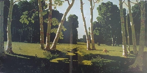 Мастер-класс «Березовая роща Куинджи»