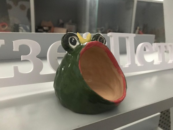 Музейные занятия по лепке в выставочном пространстве «Царевна-лягушка»