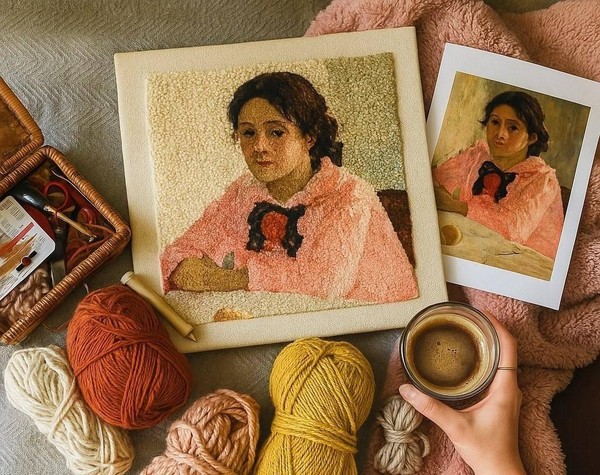 Мастер-класс «Тафтинг. Коврик ручной работы»