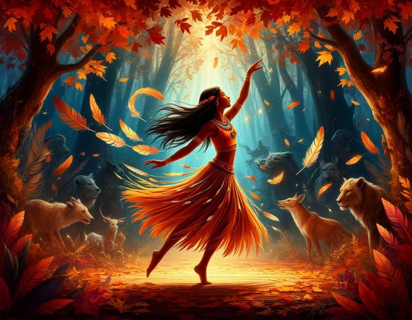 Танцевальный спектакль «Покахонтес»