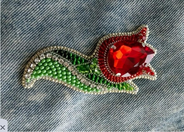 Мастер-класс по бисероплетению «Цветок Навруза»