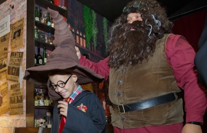 Школа волшебников в Хогвартсе