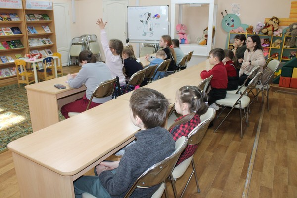 Занятие в «Активити-клубе» «Как место людей красит»