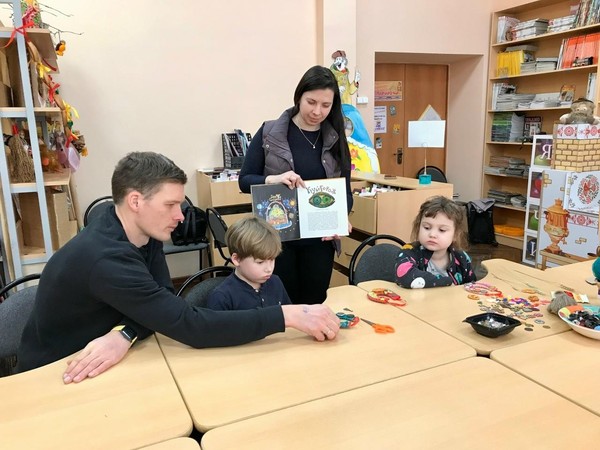 Интерактивный семейный клуб «Домовуша». Проект «Фольклорные праздники». Занятие 12