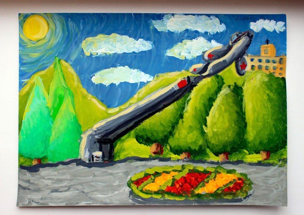 Выставка рисунков «Формы и краски»