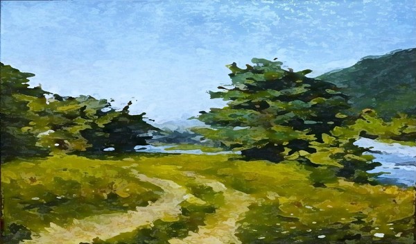 Мастер-класс «Скетчинг весенних пейзажей»