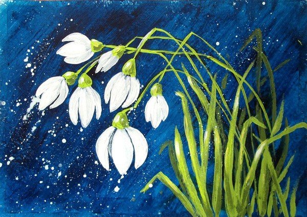 Мастер-класс «Первые подснежники»