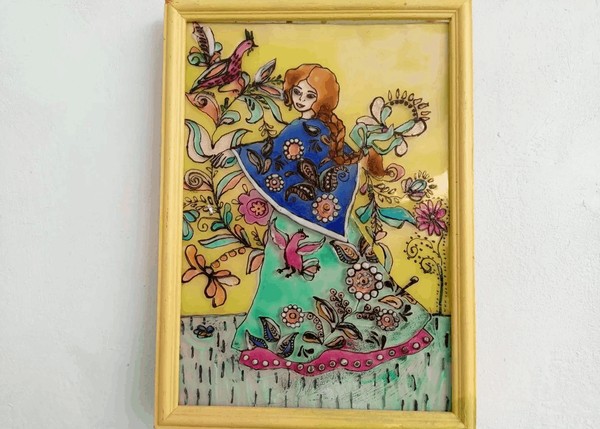 Мастер-класс «Витражная фантазия»