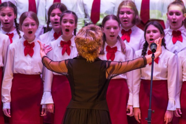 Отчетный концерт хорового отдела «Голоса весны»