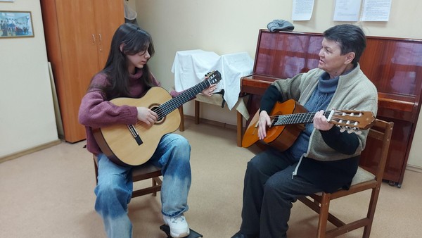 Индивидуальные занятия в академии искусств