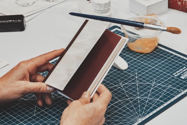 Мастер-класс «Блокнот и открытка своими руками»